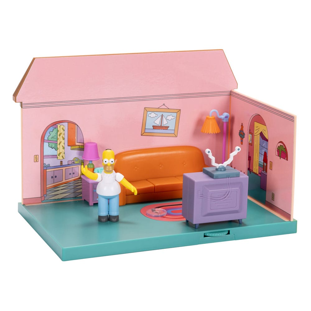 Simpsons Mini Figure Playset Living Room