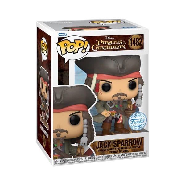 Pirates of the Caribbean POP! Movies Vinyl Figure Jack Sparrow 9 cm