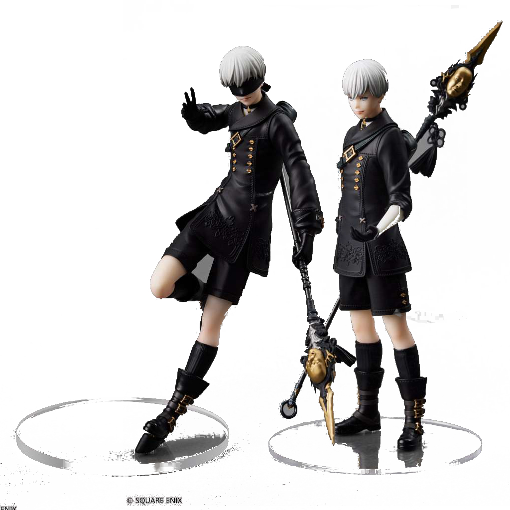 Nier Automata Yorha No. 9s / 9s No Goggles Form-Ism Figure 16 cm