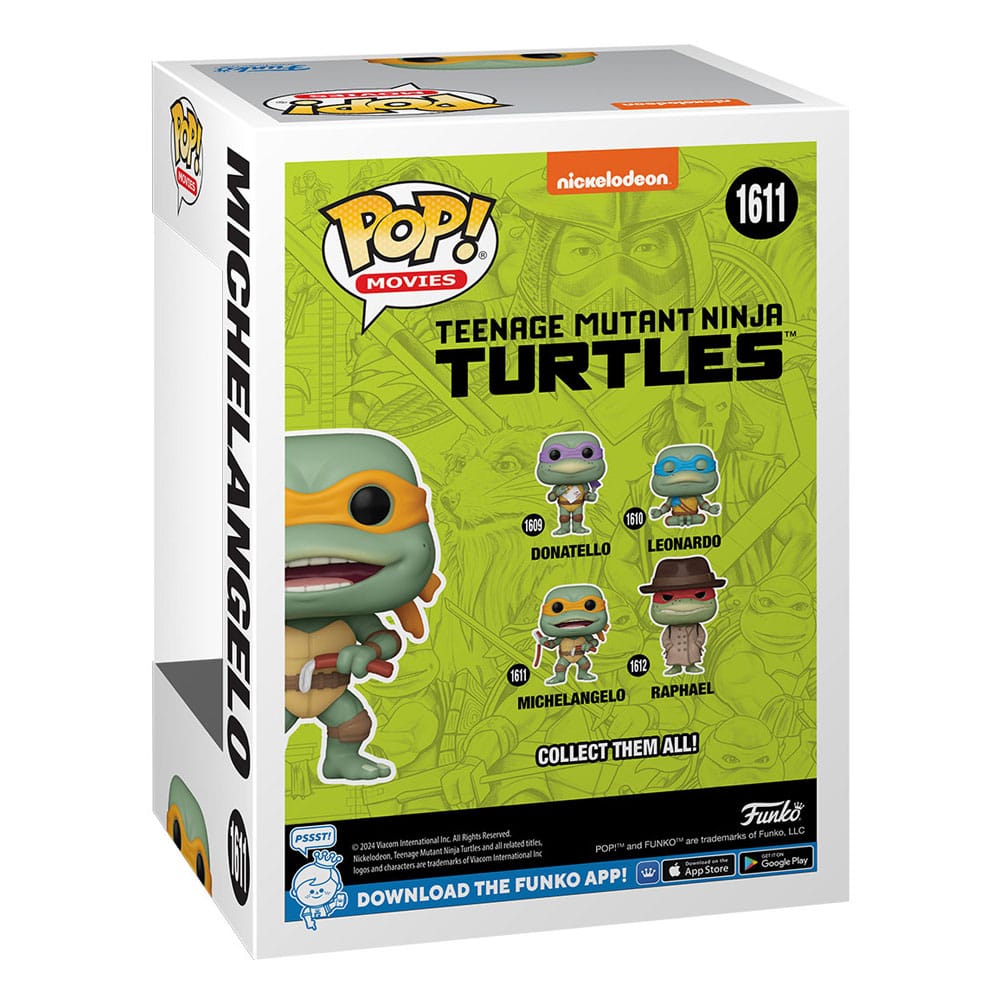 TMNT POP! Movies Vinyl Figure Donatello / Leonardo / Raffaello / Michelangelo9 cm