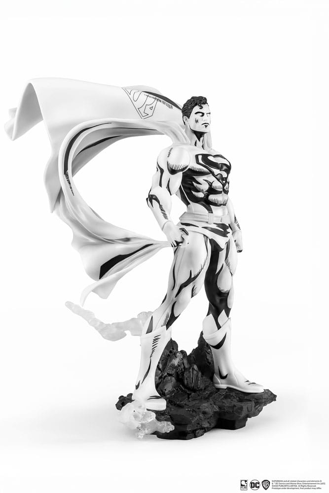 Batman / Superman PX PVC Statue 1/8 SDCC 2024 Superman / Batman Black & White Version 30 cm