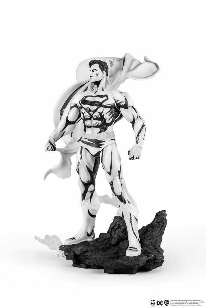 Batman / Superman PX PVC Statue 1/8 SDCC 2024 Superman / Batman Black & White Version 30 cm