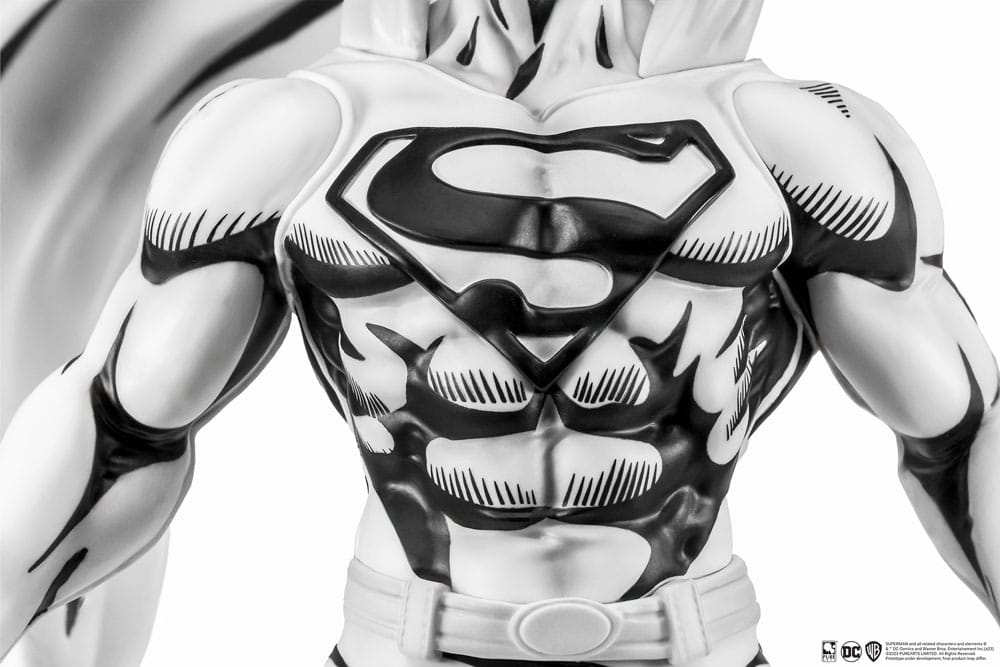 Batman / Superman PX PVC Statue 1/8 SDCC 2024 Superman / Batman Black & White Version 30 cm