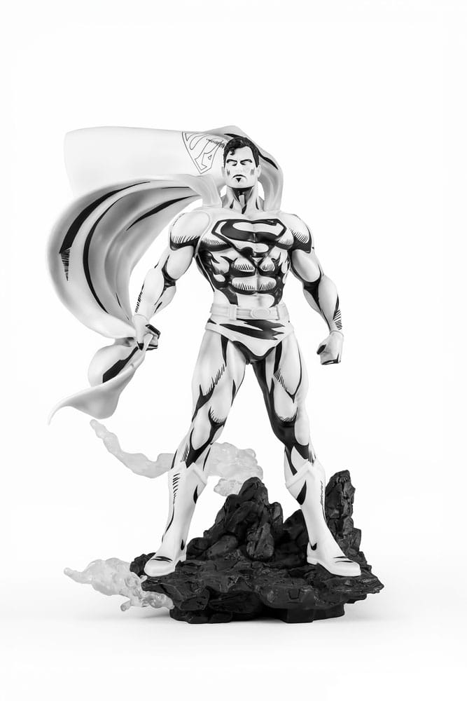 Batman / Superman PX PVC Statue 1/8 SDCC 2024 Superman / Batman Black & White Version 30 cm