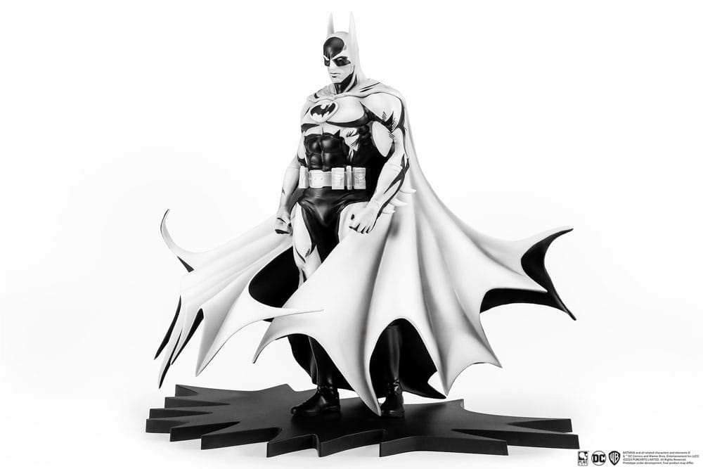 Batman / Superman PX PVC Statue 1/8 SDCC 2024 Superman / Batman Black & White Version 30 cm