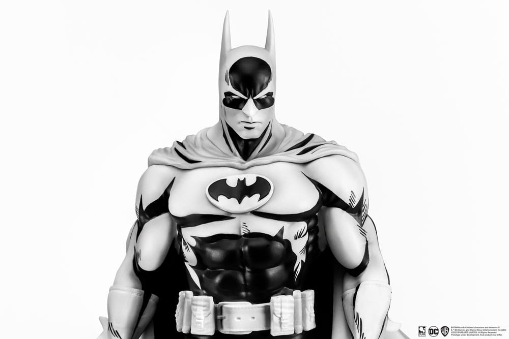 Batman / Superman PX PVC Statue 1/8 SDCC 2024 Superman / Batman Black & White Version 30 cm