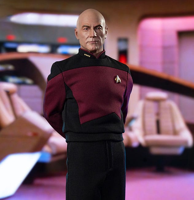 Star Trek: Action Figure 1/6 Captain Jean-Luc Picard (Essential Duty Uniform) 30 cm