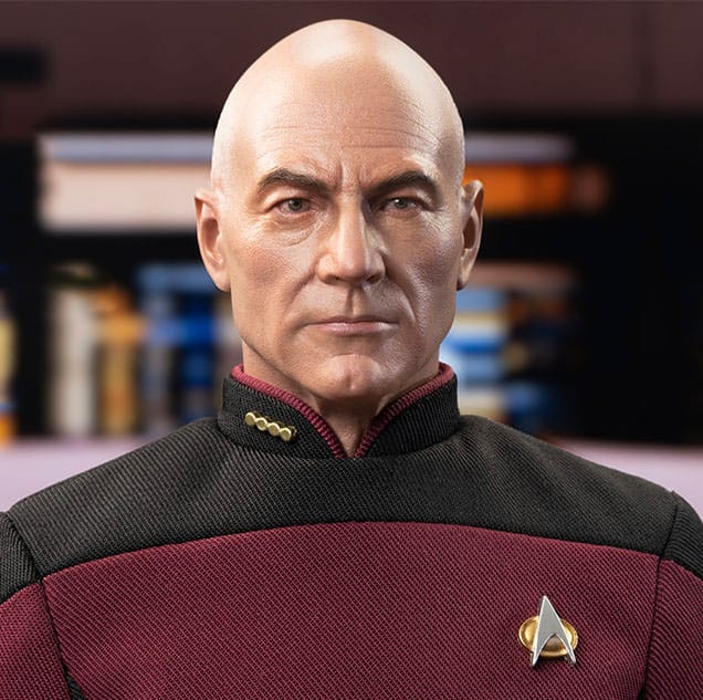 Star Trek: Action Figure 1/6 Captain Jean-Luc Picard (Essential Duty Uniform) 30 cm