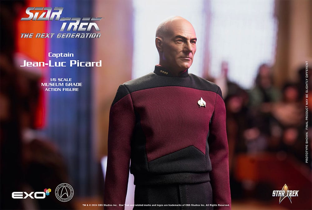 Star Trek: Action Figure 1/6 Captain Jean-Luc Picard (Essential Duty Uniform) 30 cm