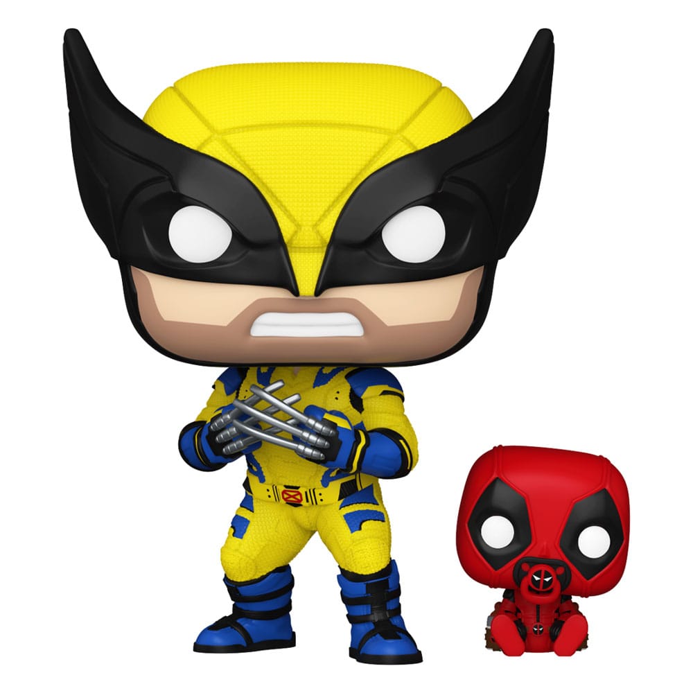 Deadpool 3 POP! Vinyl Figure Dogpool /  Deadpool w/Headpool / Wolverine w/ Babypool / Kidpool   9 cm