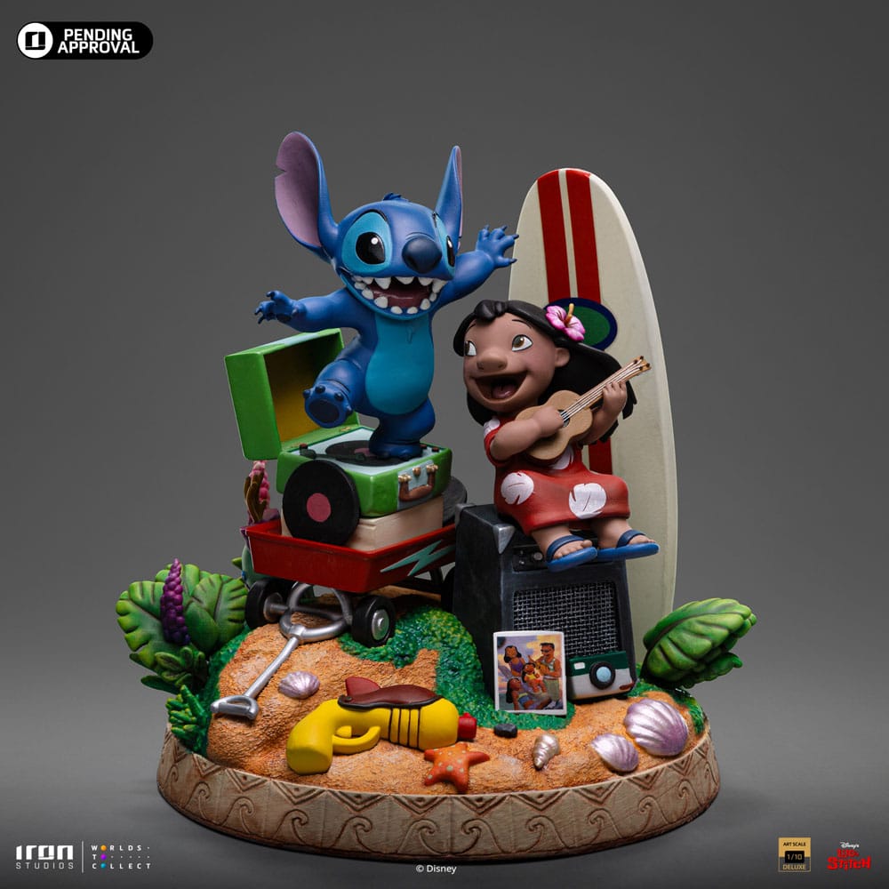 Lilo & Stitch Deluxe Art Scale Statue 1/10 Lilo & Stitch 20 cm