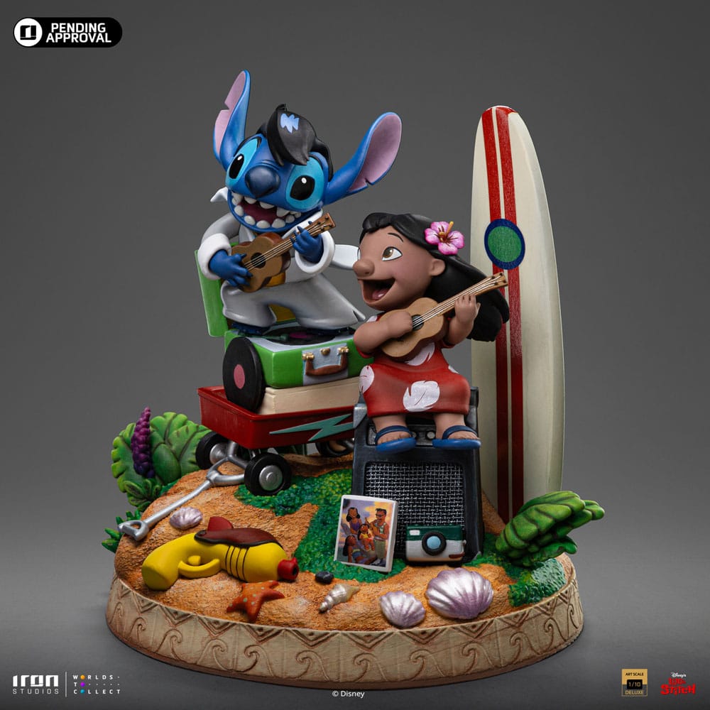 Lilo & Stitch Deluxe Art Scale Statue 1/10 Lilo & Stitch 20 cm