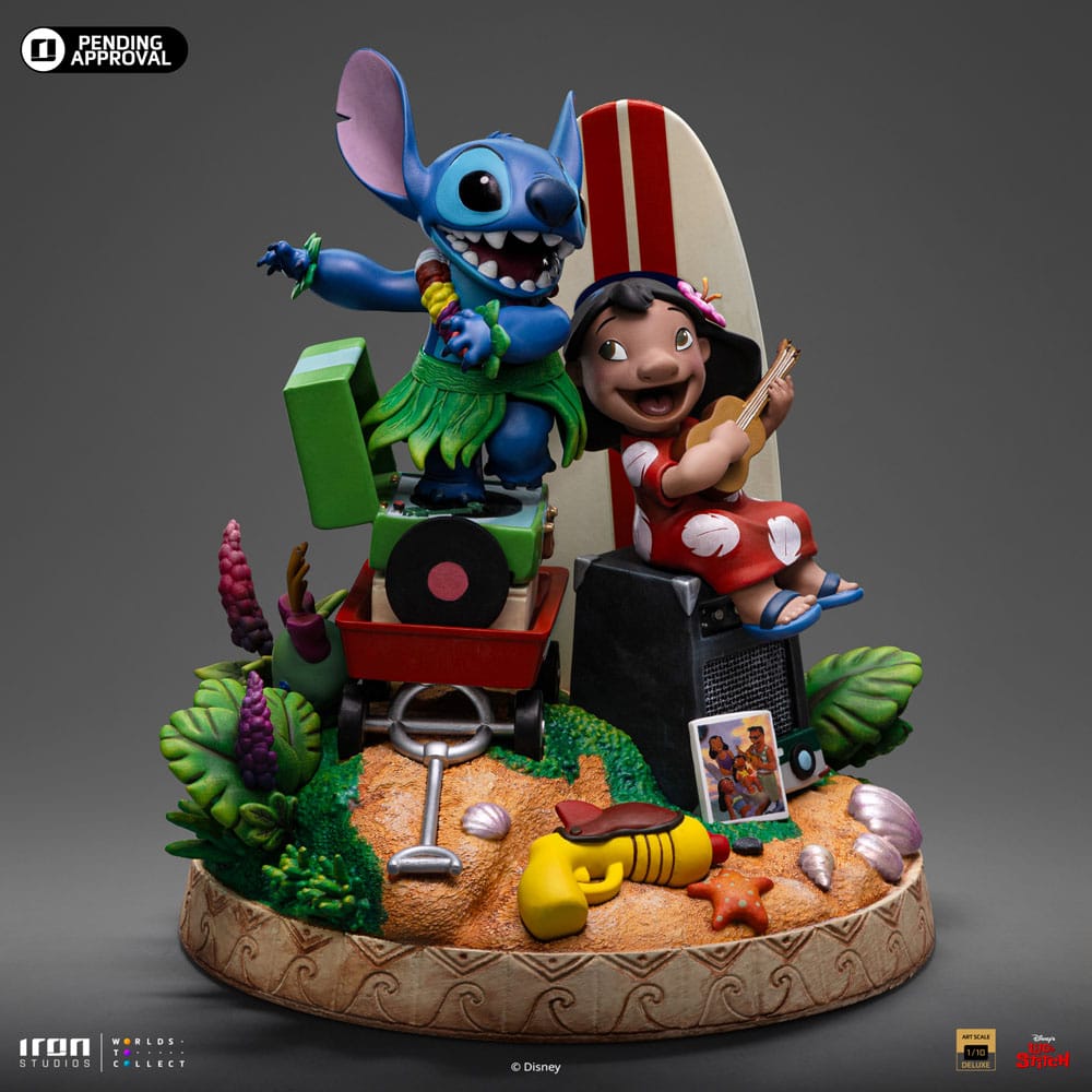 Lilo & Stitch Deluxe Art Scale Statue 1/10 Lilo & Stitch 20 cm