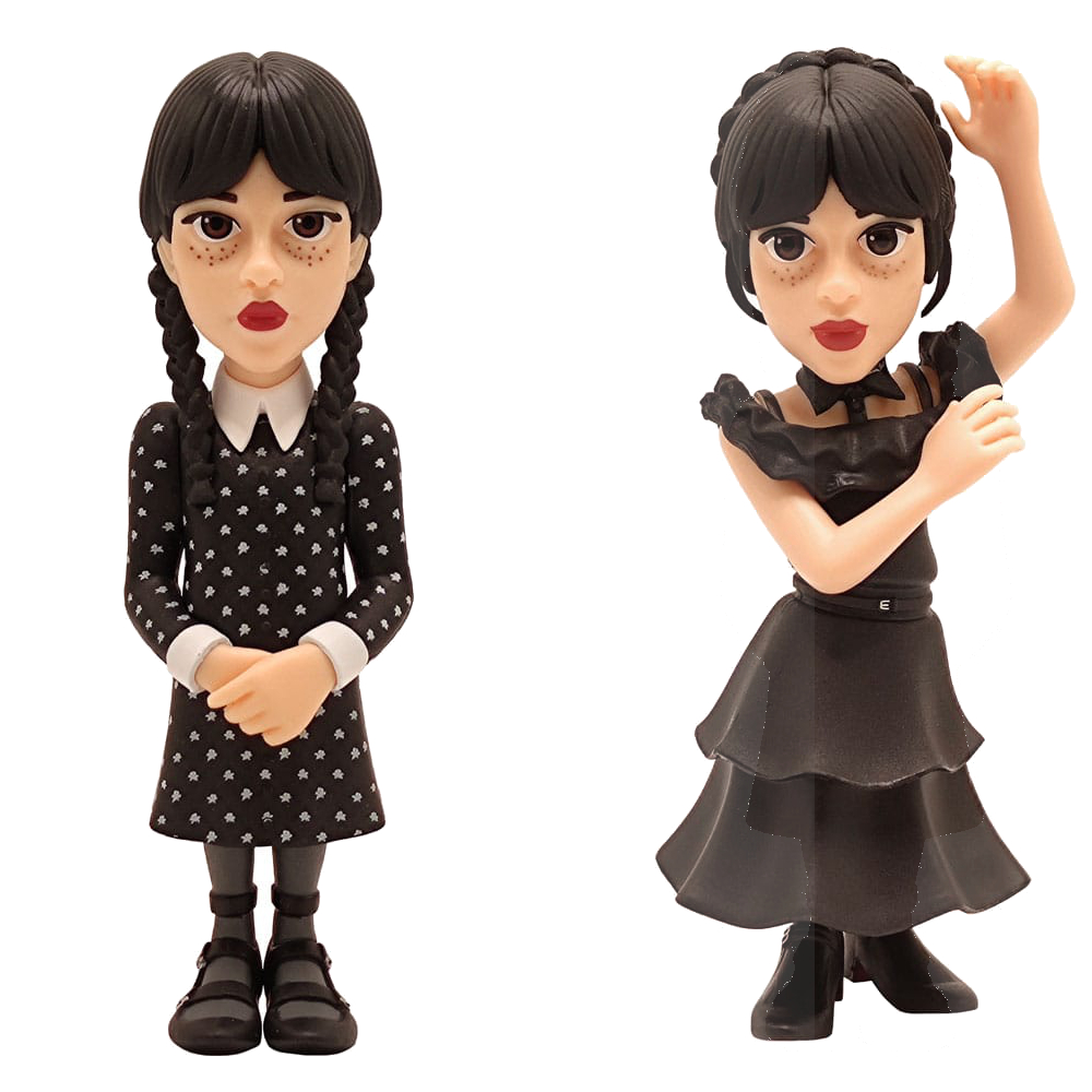 Wednesday Minix Figure Wednesday Addams / Wednesday in Ball Dress  12 cm