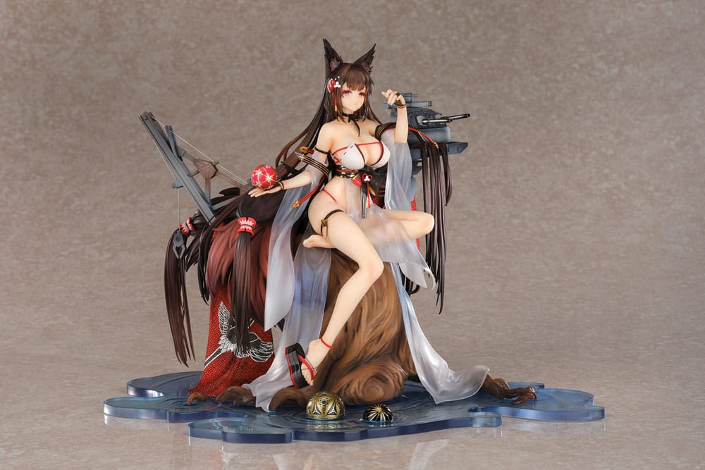 Azur Lane PVC Statue 1/7 Amagi Wending Waters Serene Lotus Ver. Acrylic Special Edition 25 cm