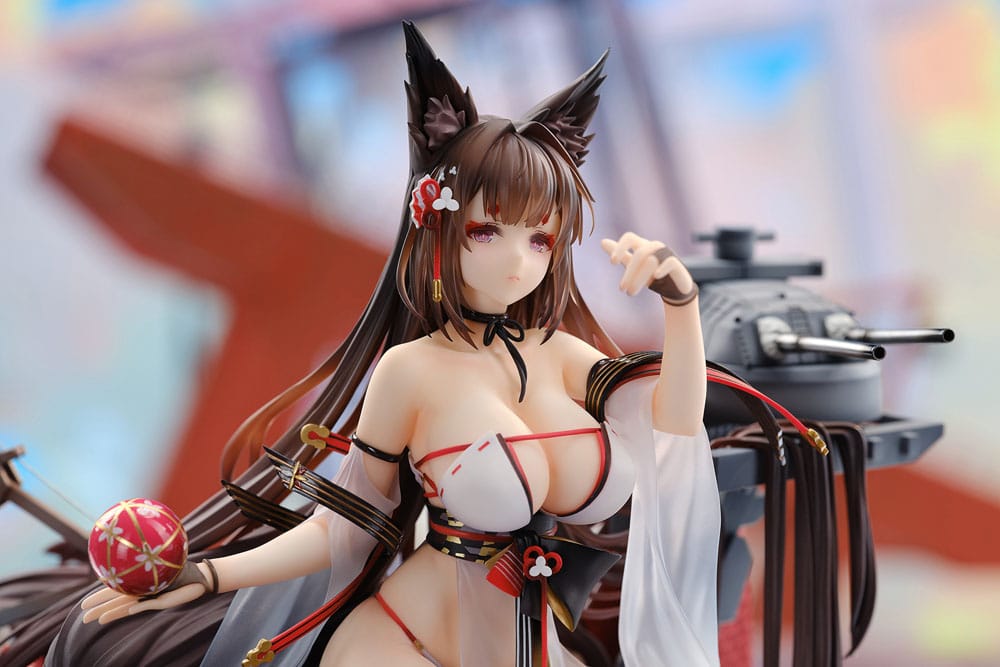 Azur Lane PVC Statue 1/7 Amagi Wending Waters Serene Lotus Ver. Acrylic Special Edition 25 cm