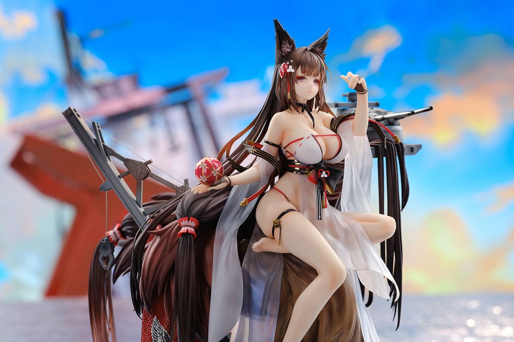 Azur Lane PVC Statue 1/7 Amagi Wending Waters Serene Lotus Ver. Acrylic Special Edition 25 cm