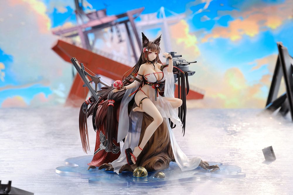 Azur Lane PVC Statue 1/7 Amagi Wending Waters Serene Lotus Ver. Acrylic Special Edition 25 cm