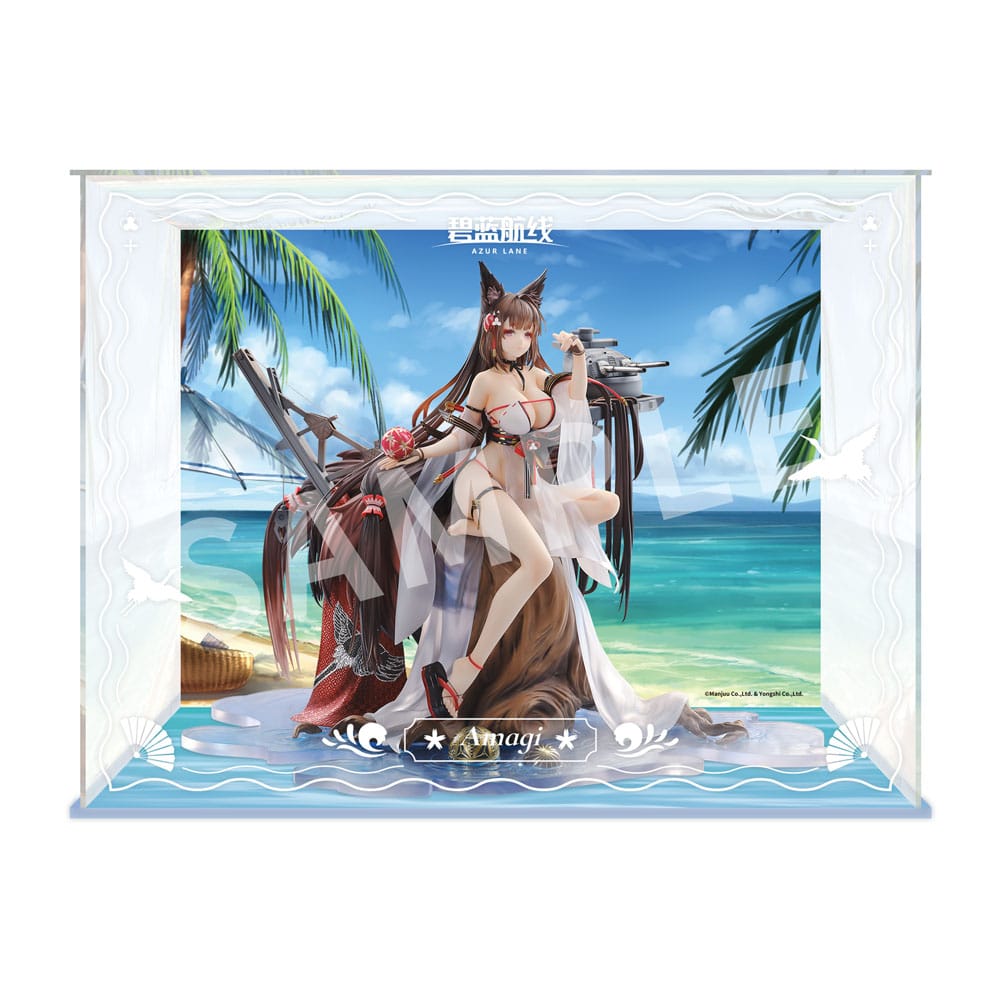 Azur Lane PVC Statue 1/7 Amagi Wending Waters Serene Lotus Ver. Acrylic Special Edition 25 cm