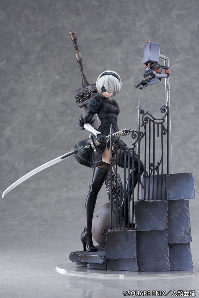 NieR:Automata Ver1.1a PVC Statue 1/7 YoRHa No. 2 Type B Search 31 cm