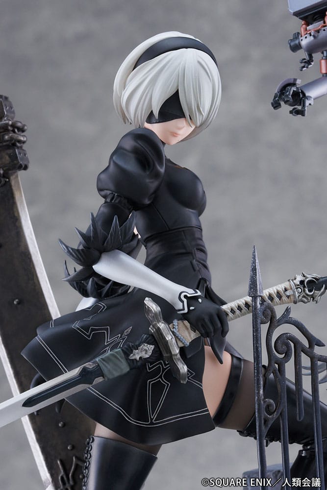 NieR:Automata Ver1.1a PVC Statue 1/7 YoRHa No. 2 Type B Search 31 cm