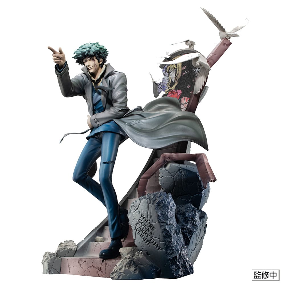 Cowboy Bebop PVC Statue 2nd GIG Spike Spiegel Daybreak 27 cm