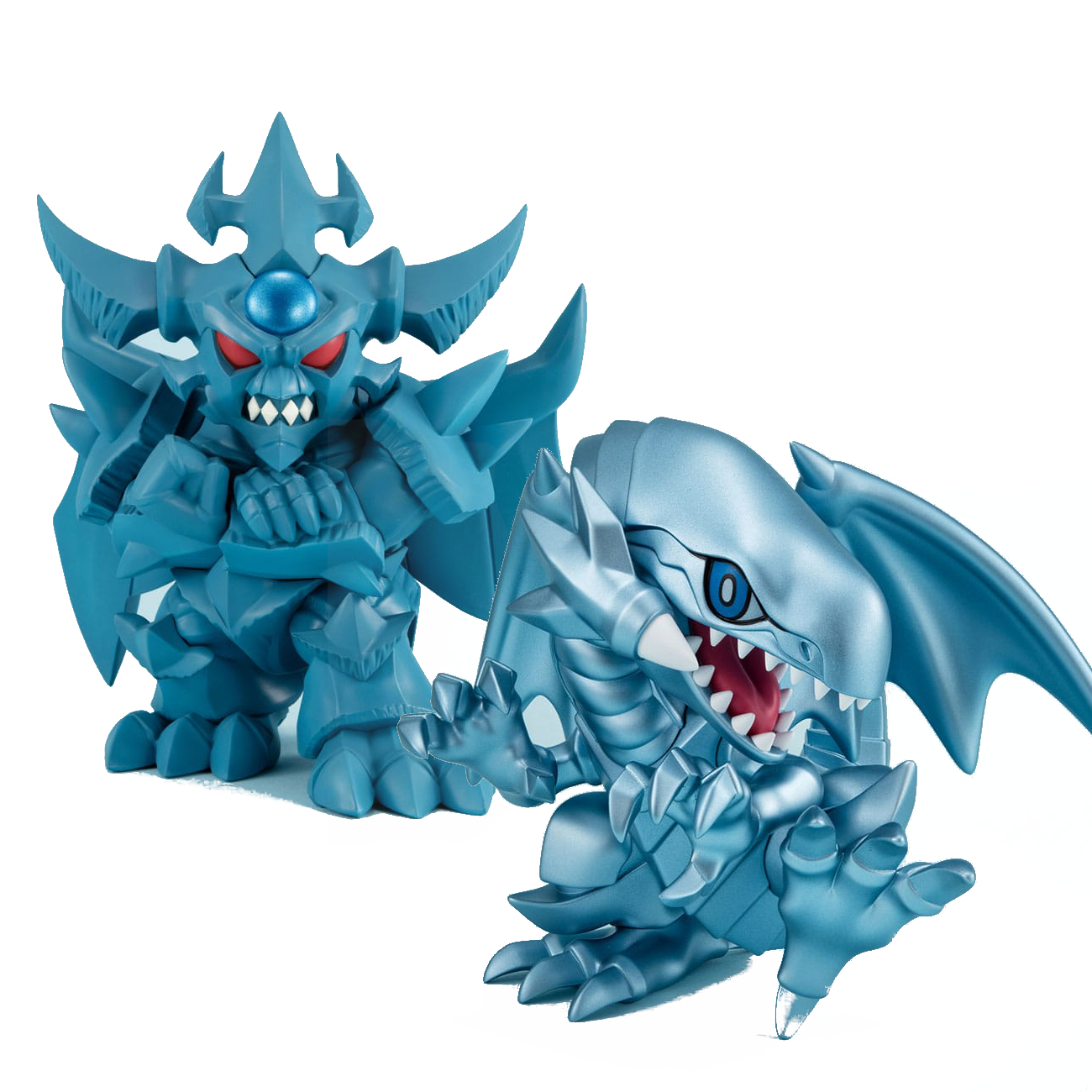 Yu-Gi-Oh! Duel Monsters Megatoon PVC Statue Obelisk the Tormentor / Blue Eyes White Dragon 15-12 cm