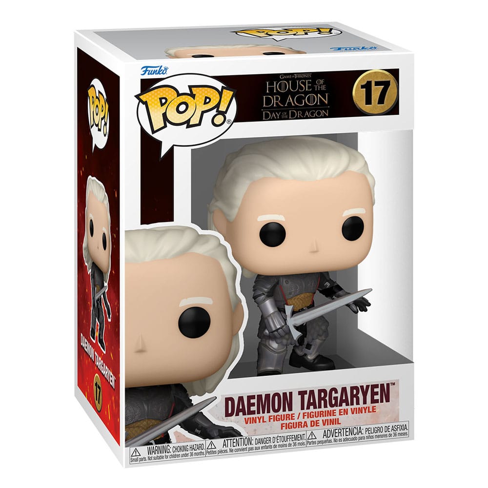 House of the Dragon POP! TV Vinyl Figure Allicent Hightower / Daemon Targaryen  9 cm