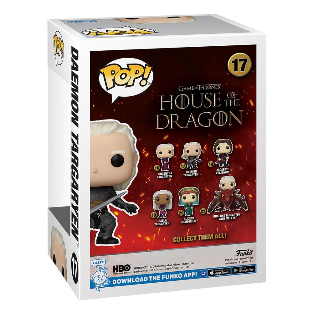 House of the Dragon POP! TV Vinyl Figure Allicent Hightower / Daemon Targaryen  9 cm