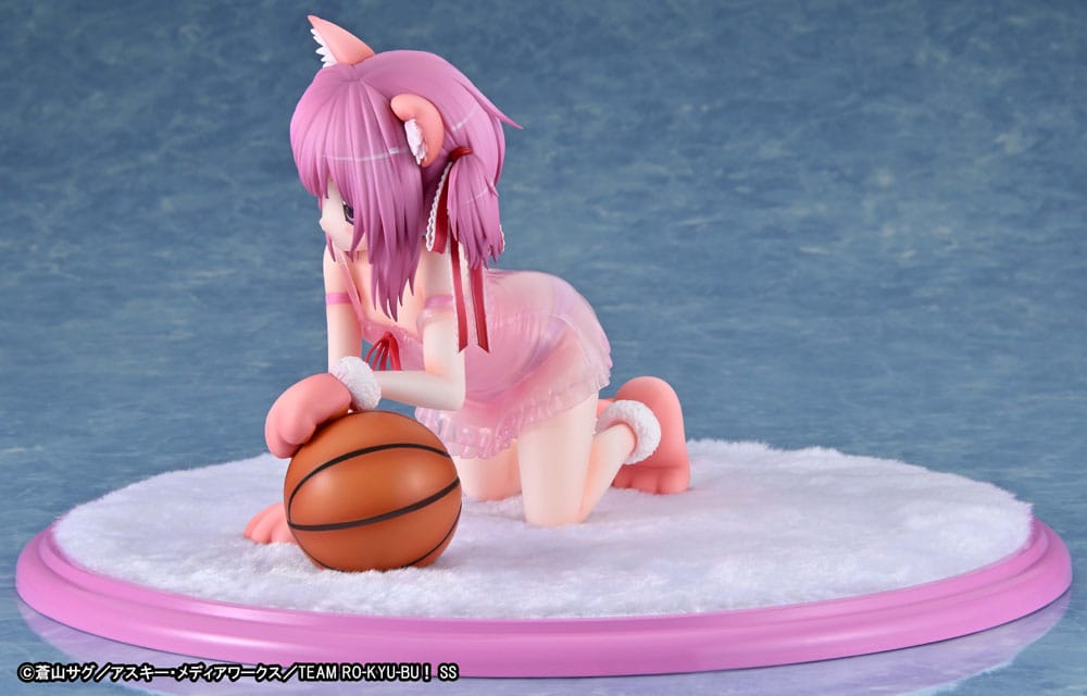 Ro-Kyu-Bu: Fast Break! PVC Statue 1/7 Tomoka Minato Kemomimi Lingerie Ver. 18 cm