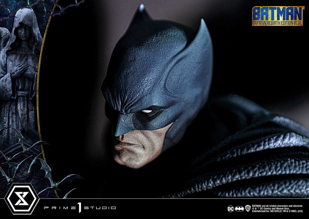 Batman Ultimate Premium Masterline Series Statue 1/4 Batman Rebirth Edition Blue 71 cm