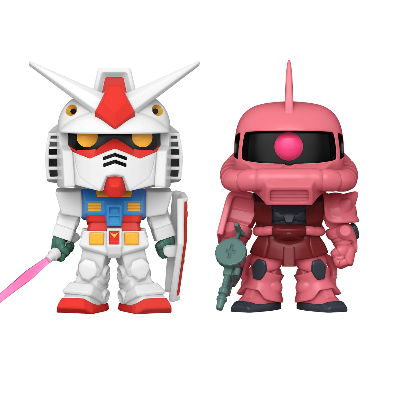 Gundam Oversized POP! Vinyl Figure RX-78-2 GUNDAM / CHARS ZAKU II  15 cm