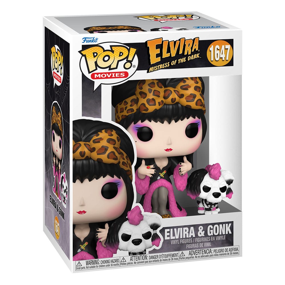 Elvira POP & Buddy! Ad Icons Vinyl Figure Elvira & Gonk 9 cm