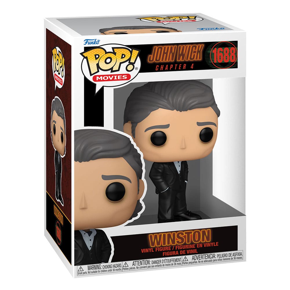 John Wick 4 POP! Movies Vinyl Figure John Wick / Winston 9 cm