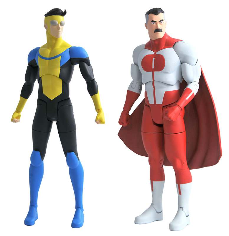 Invincible Action Figure Serie 1 Set Invincible & Omni-Man 16 cm