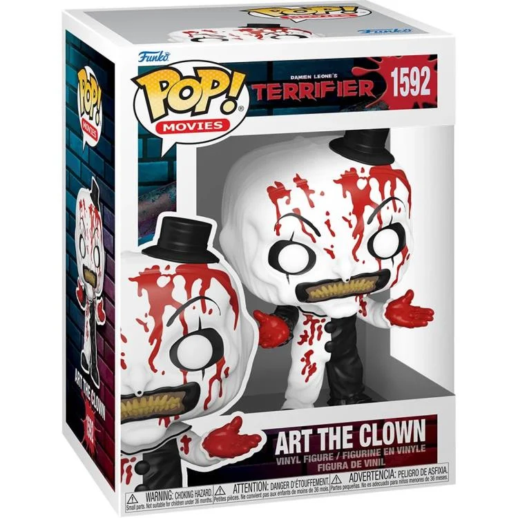 Terrifier POP! Movies Vinyl Figure Art the Clown 9 cm