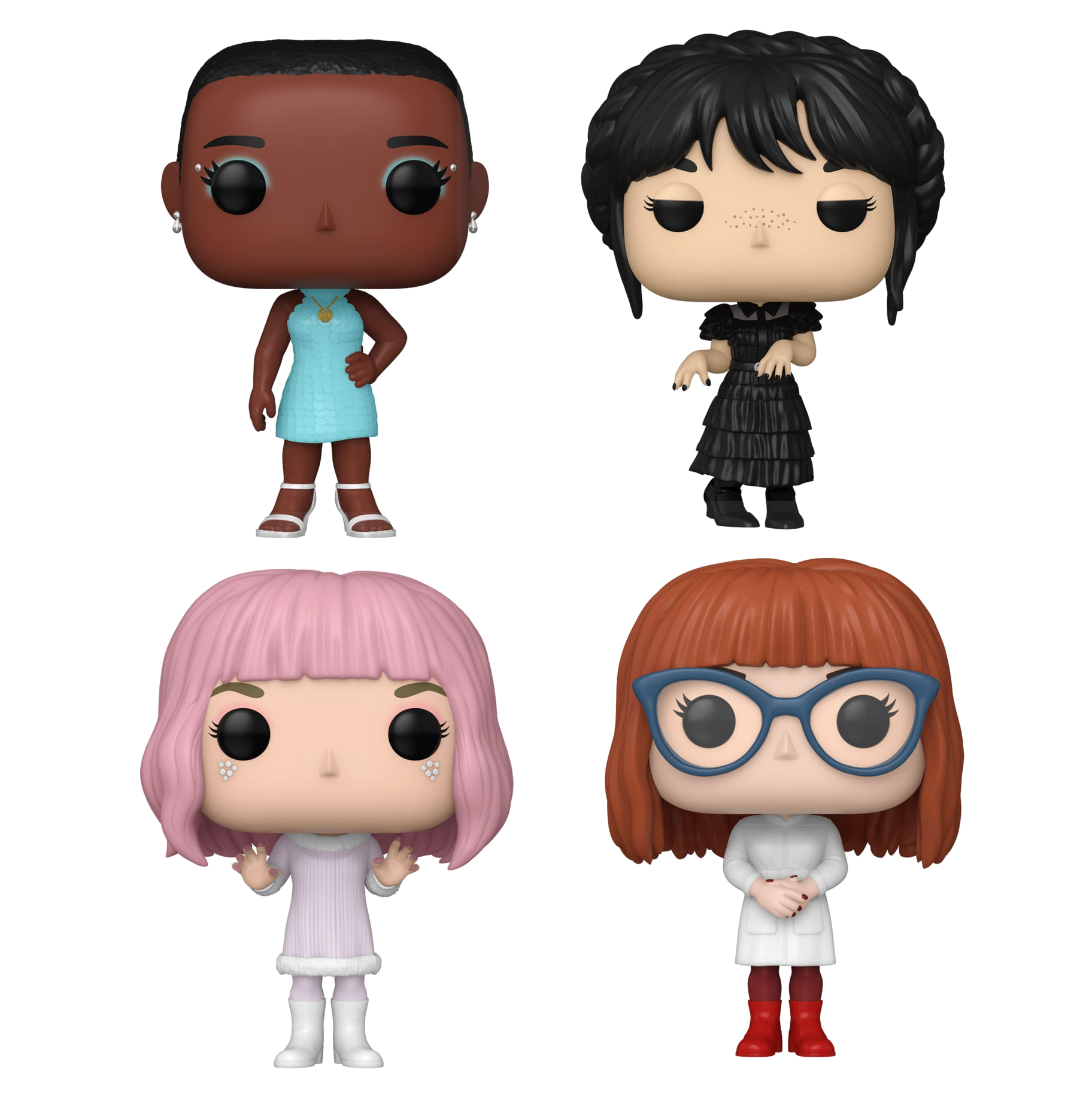 Wednesday POP! TV Vinyl Figure Bianca / Wednesday / Enid / Marilyn 9 cm