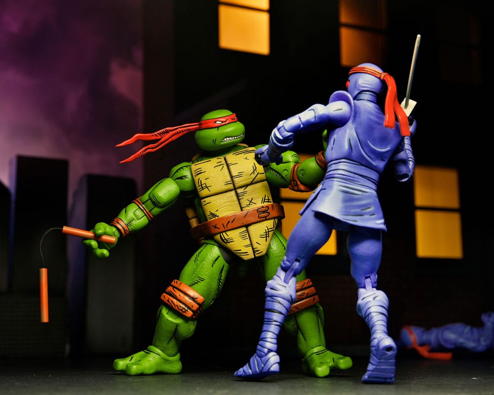 Teenage Mutant Ninja Turtles Mirage Comics Michelangelo / Leonardo / Donatello / Raffaello18 cm