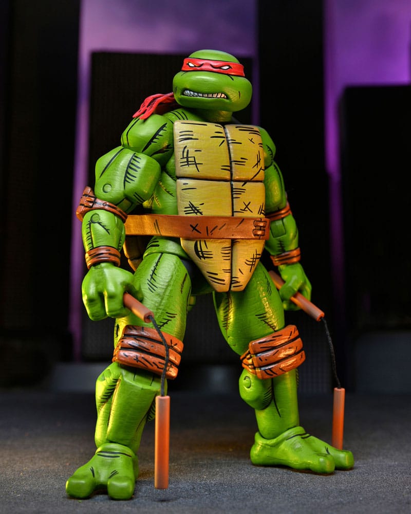 Teenage Mutant Ninja Turtles Mirage Comics Michelangelo / Leonardo / Donatello / Raffaello18 cm