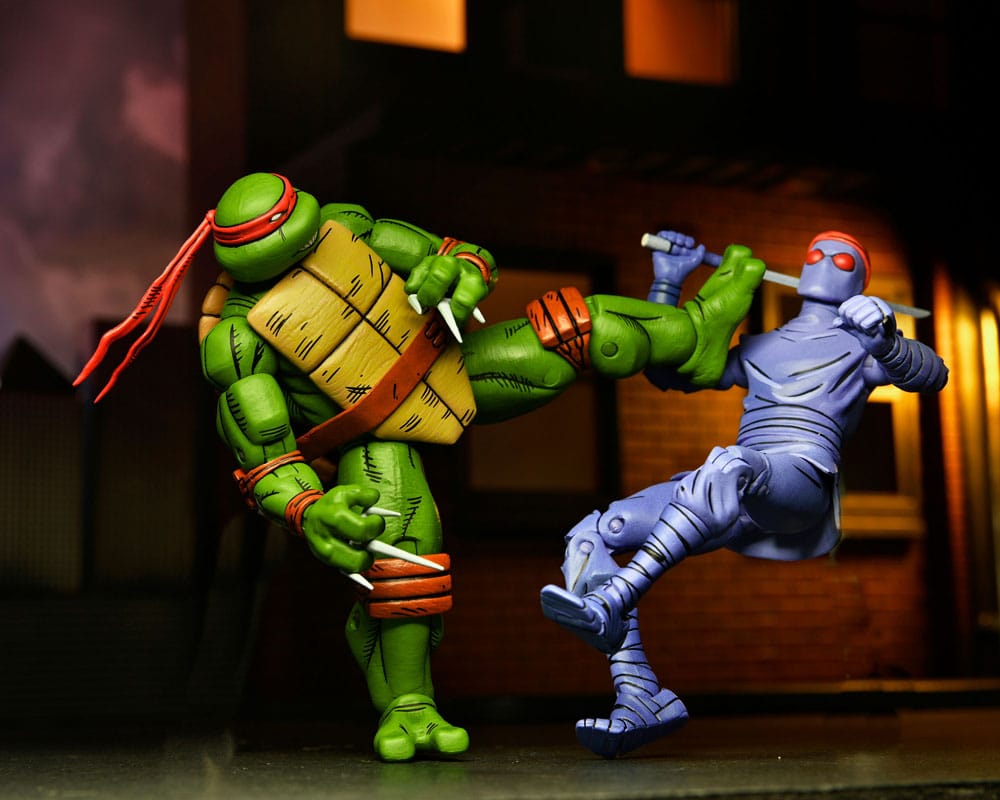 Teenage Mutant Ninja Turtles Mirage Comics Michelangelo / Leonardo / Donatello / Raffaello18 cm