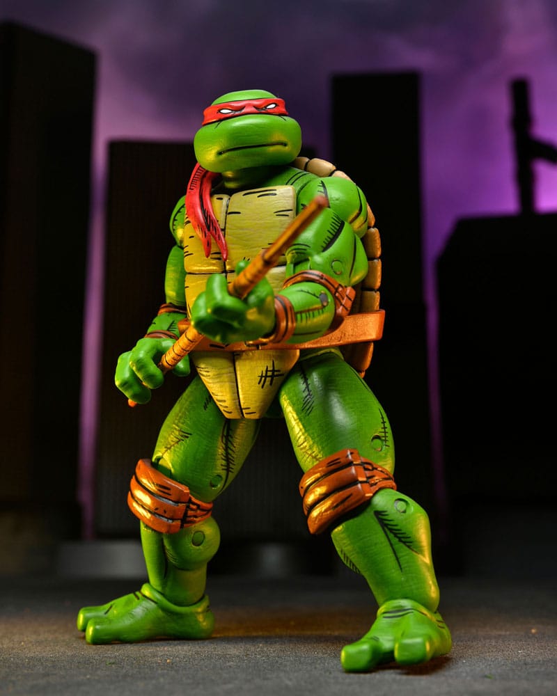 Teenage Mutant Ninja Turtles Mirage Comics Michelangelo / Leonardo / Donatello / Raffaello18 cm