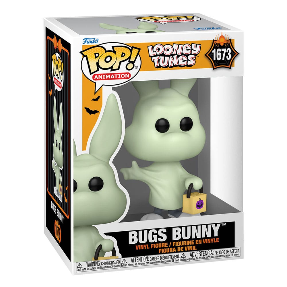 Looney Tunes POP! Television Vinyl Figure Halloween Bugs Bunny / Sylvester / Tweety / Marvin 9 cm