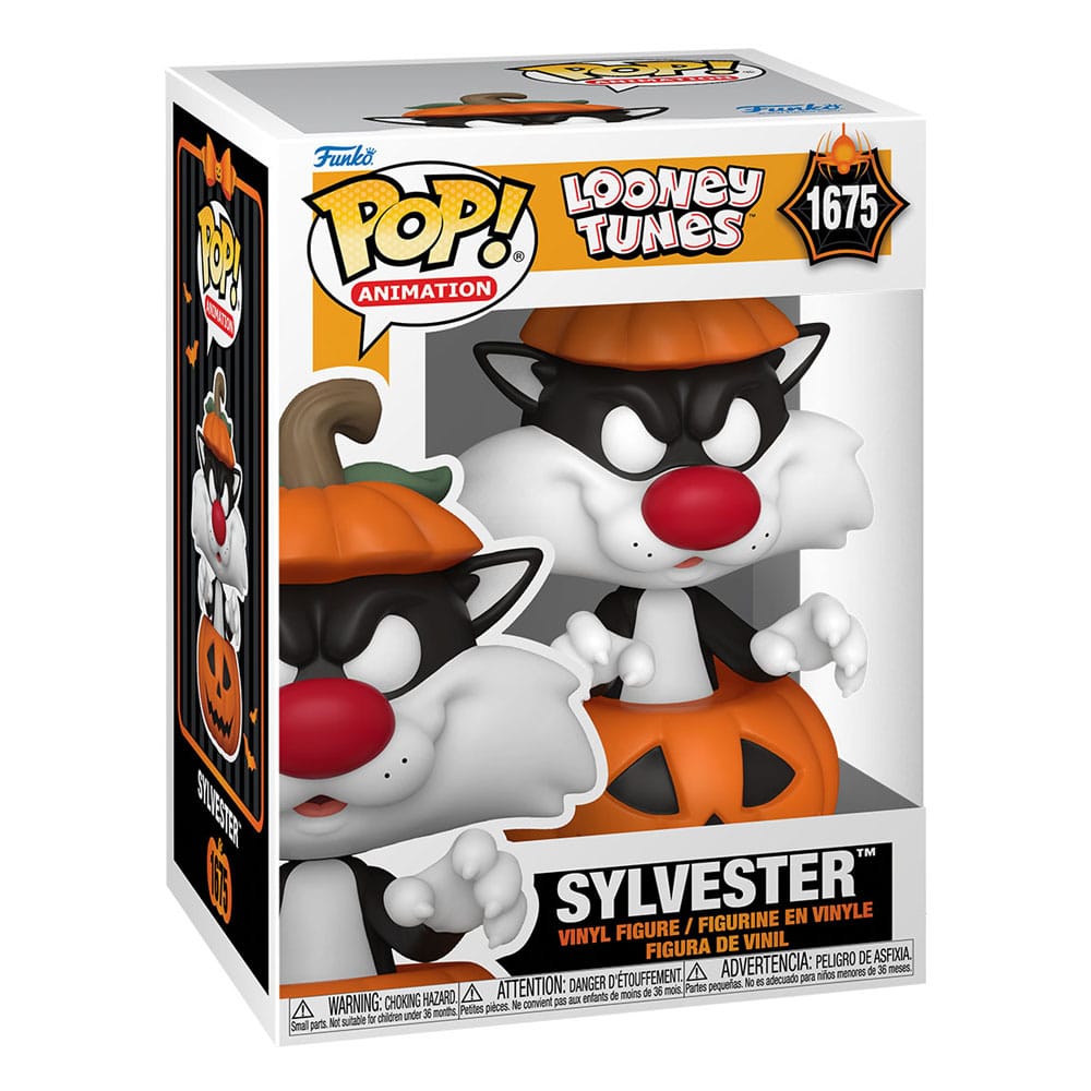 Looney Tunes POP! Television Vinyl Figure Halloween Bugs Bunny / Sylvester / Tweety / Marvin 9 cm