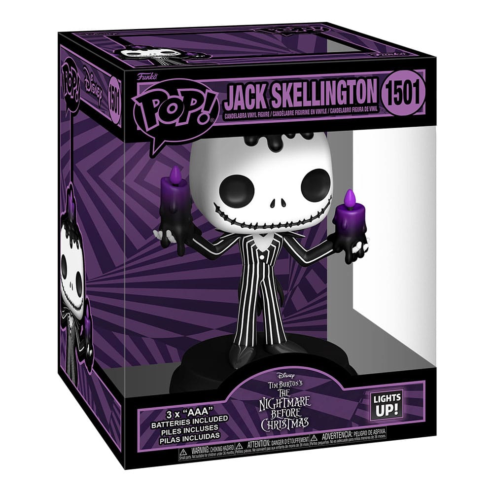 Nightmare before Christmas Oversized POP! Games Vinyl Figure Jack (SFX) 15 cm