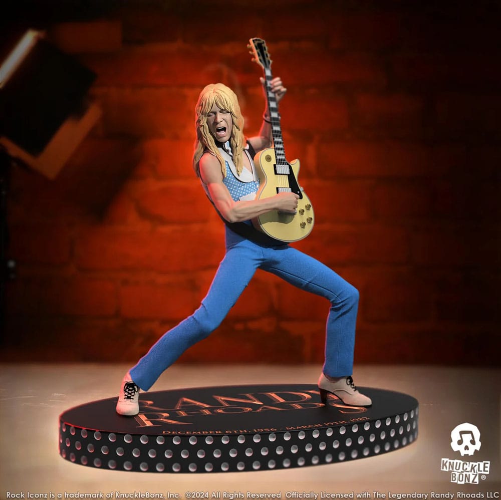 Randy Rhoads IV Rock Iconz Statue The Early Years Blue Version  / Red Version 24 cm