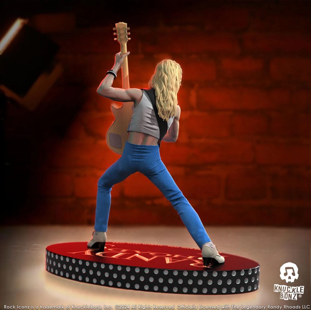 Randy Rhoads IV Rock Iconz Statue The Early Years Blue Version  / Red Version 24 cm