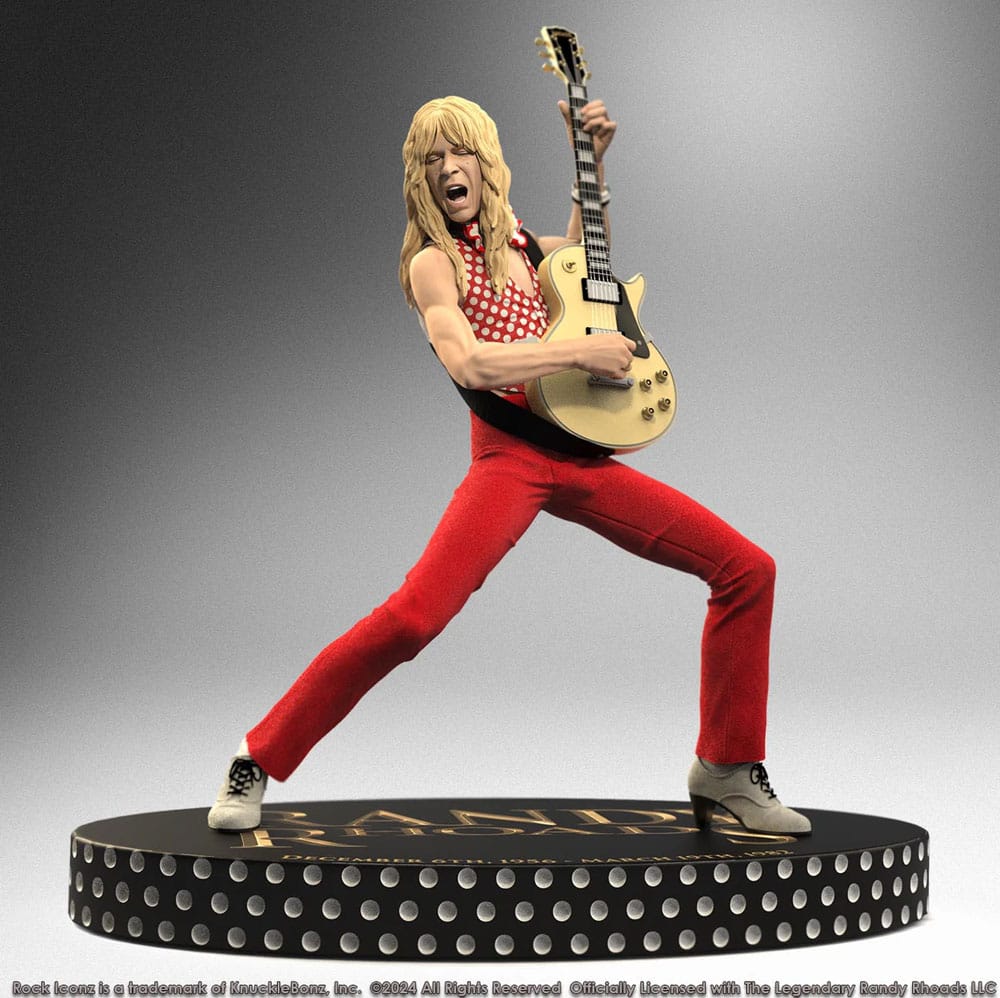 Randy Rhoads IV Rock Iconz Statue The Early Years Blue Version  / Red Version 24 cm