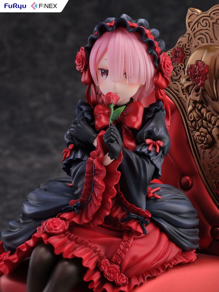 Re:ZERO -Starting Life in Another World F:NEX PVC Statue 1/7 Ram / Rem Gothic Ver. 20 cm