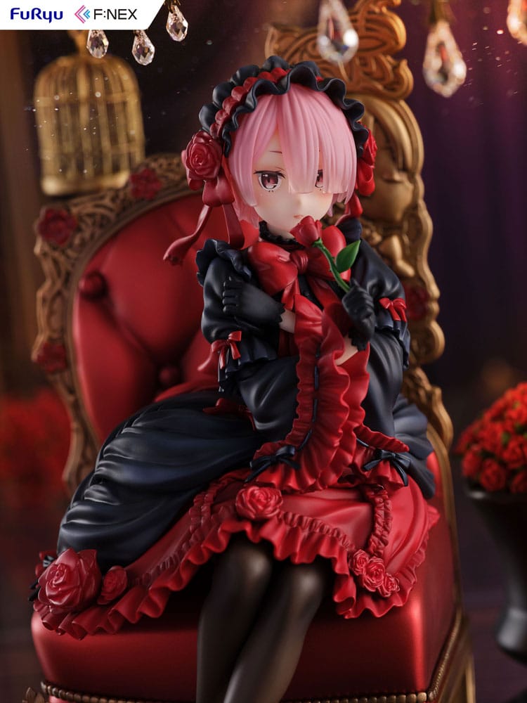 Re:ZERO -Starting Life in Another World F:NEX PVC Statue 1/7 Ram / Rem Gothic Ver. 20 cm