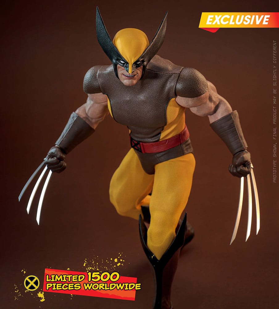 Marvel X-Men Action Figure 1/6 Wolverine (Brown Suit) Exclusive 28 cm